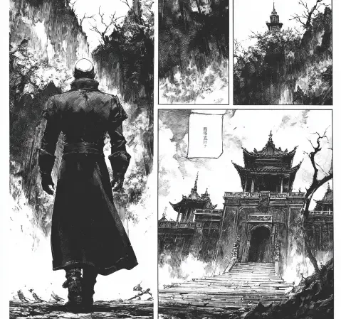 热血战斗漫画作品封面